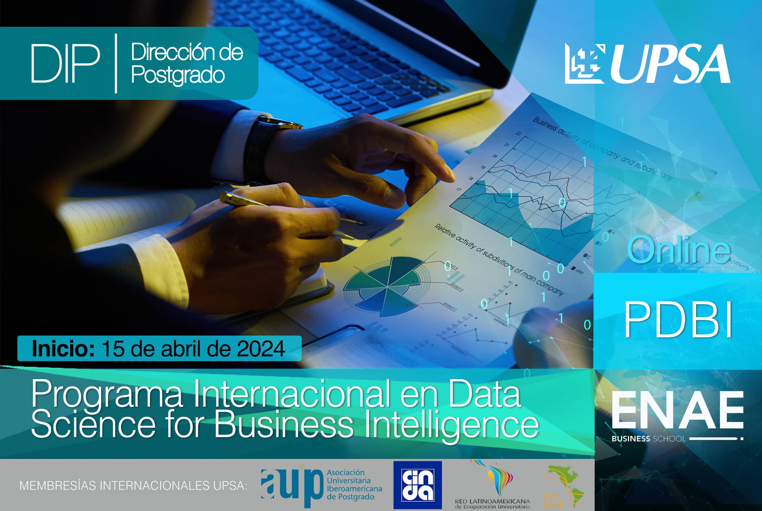 Programa Internacional en Data science for Business Intelligence (ENAE Business School UPSA)