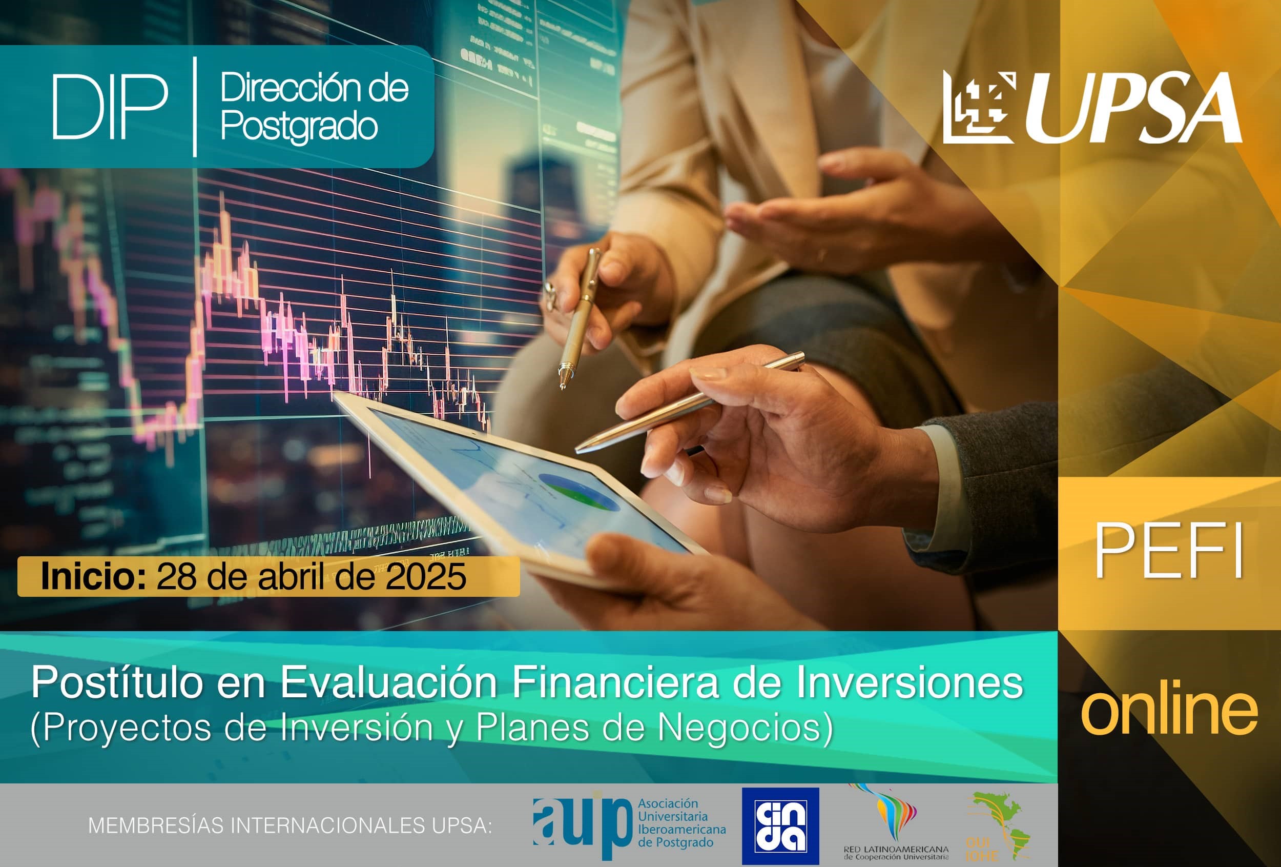 Postítulo en Evaluación Financiera de Inversiones (Proyectos de