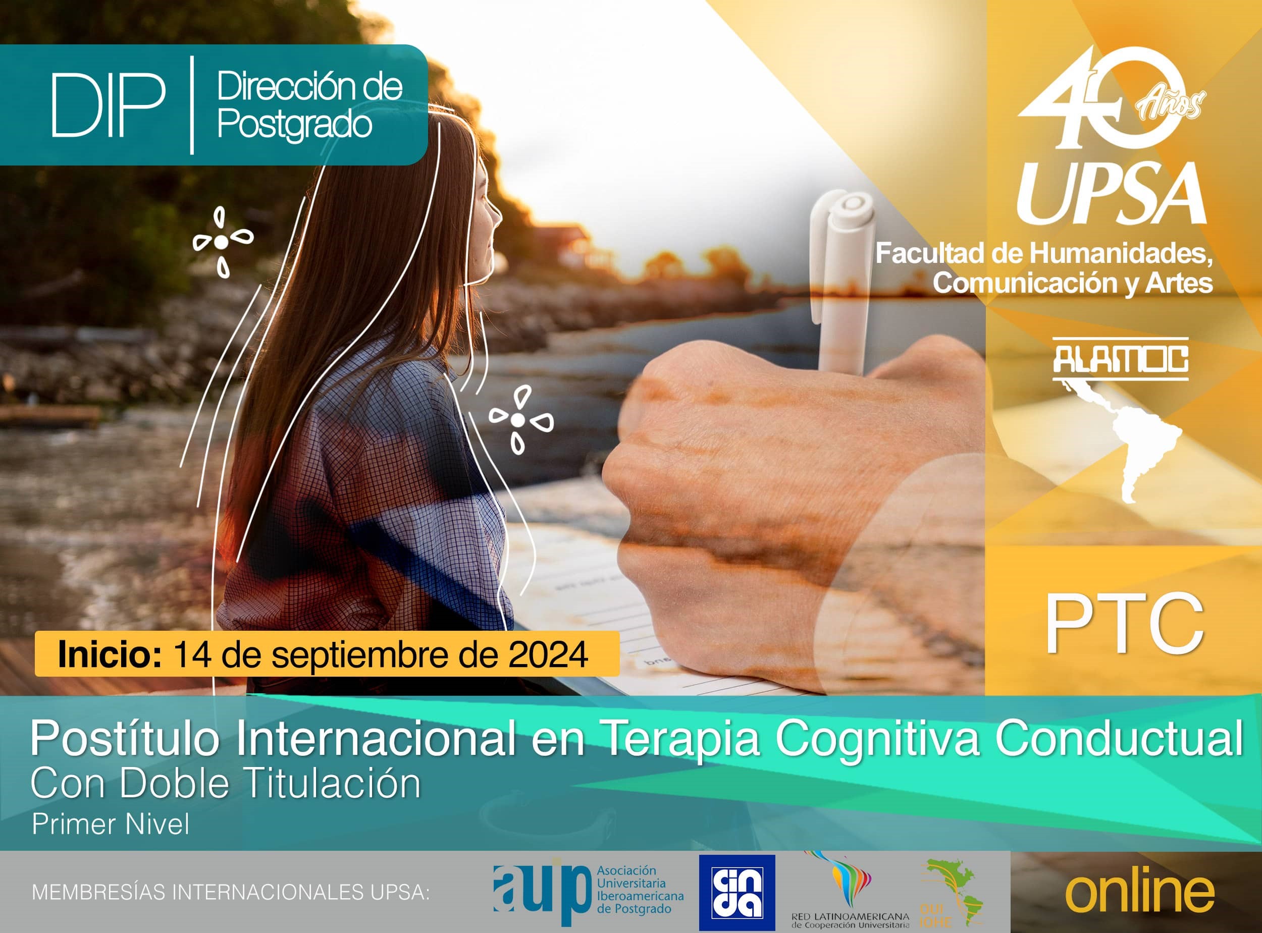 Postítulo Internacional en Terapia Cognitiva Conductual - ALAMOC
