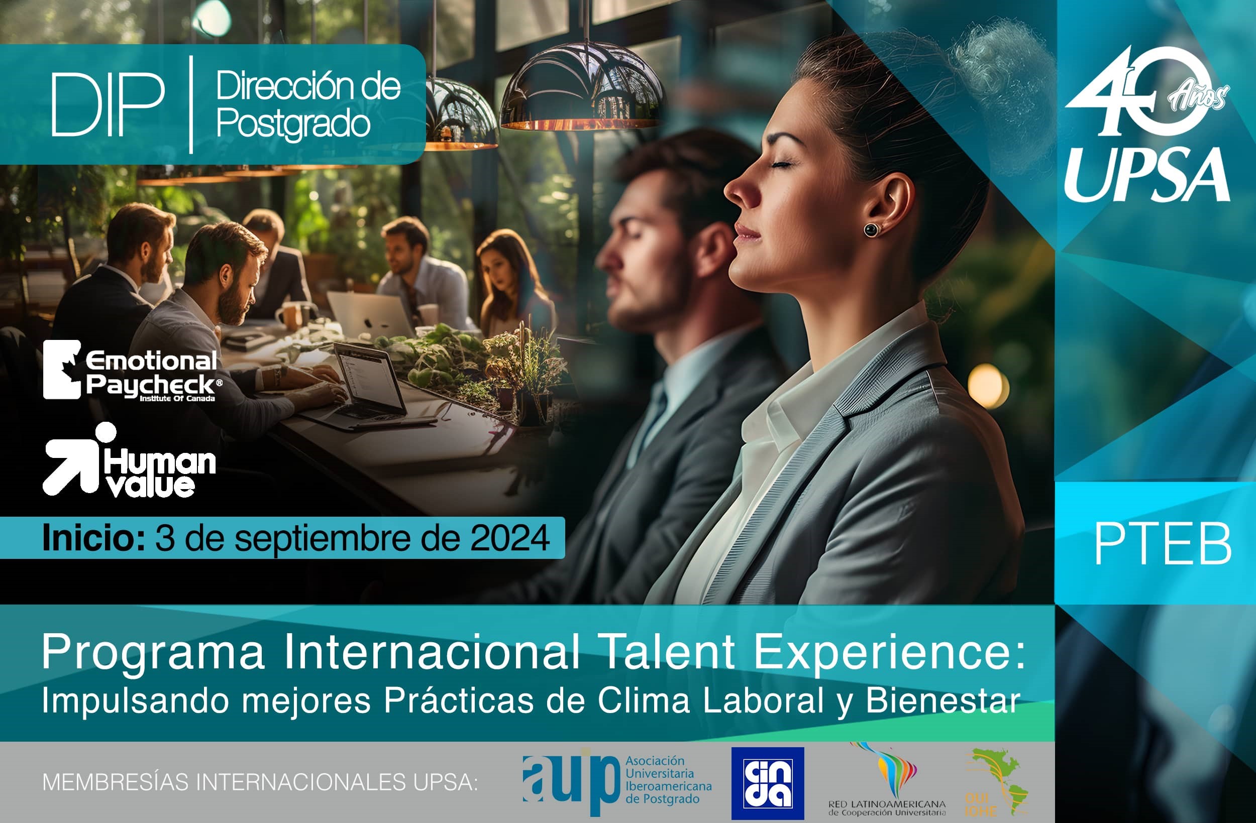 Programa Internacional Talent Experience: Impulsando mejores prácticas de Clima Laboral y Bienestar
